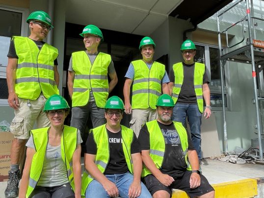 GL auf der Baustelle