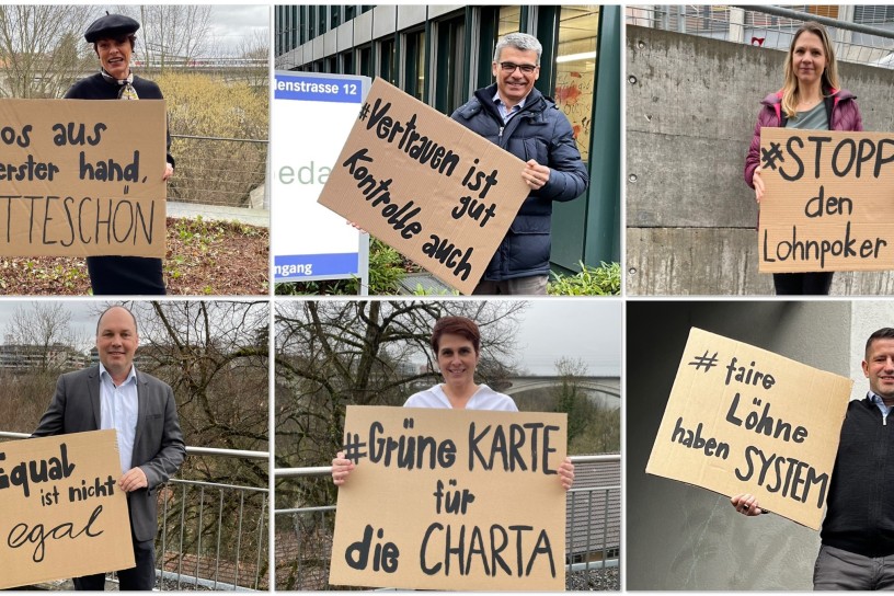 Frau + Mann = Lohn