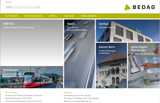 Im Januar 2014 wurde der Webauftritt lanciert, wie wir ihn bis heute gekannt haben.